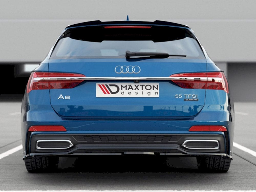 Maxton Design Central Rear Splitter Audi A6 S-Line Avant C8 Maxton Design SR