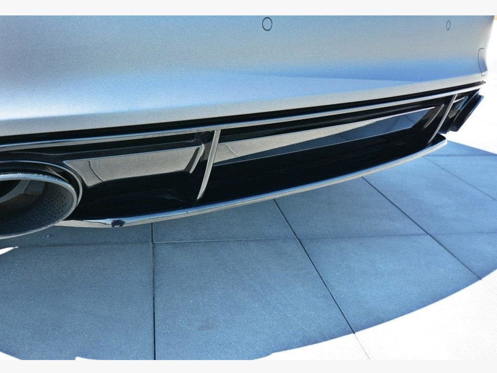 Maxton Design Central Rear Splitter Audi RS7 C7 Facelift 2014-2017 Maxton Design SR