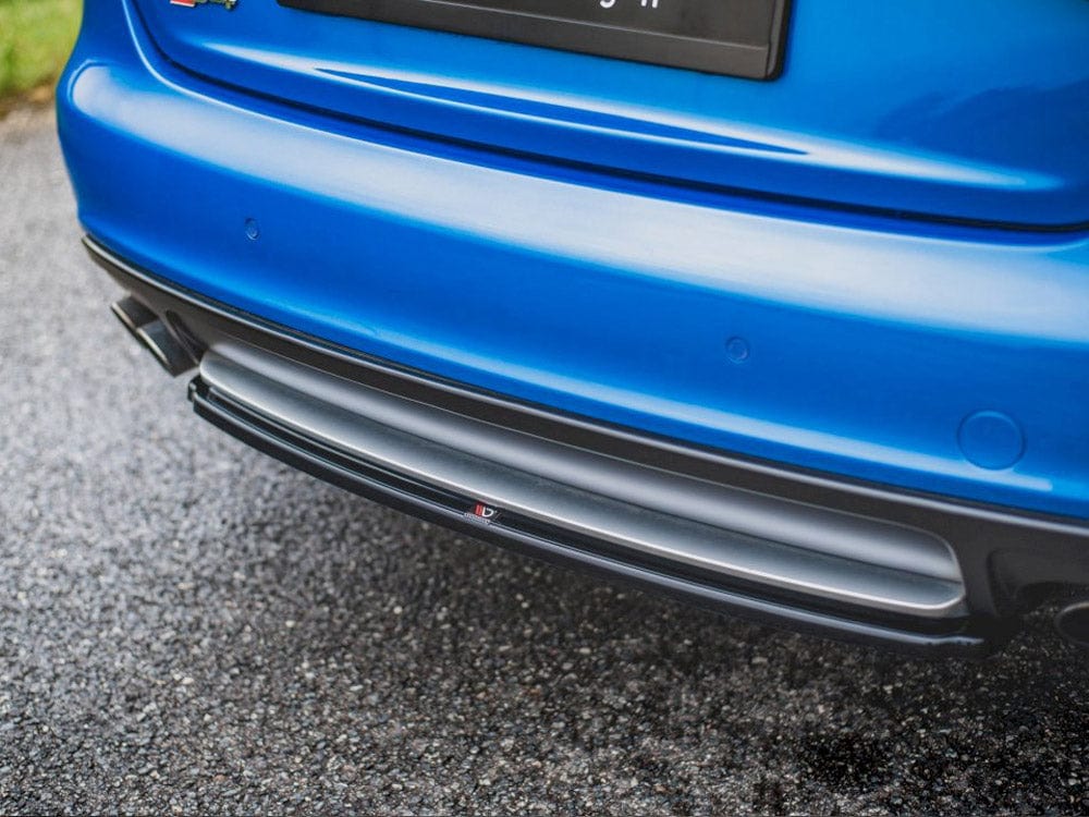Maxton Design Central Rear Splitter Audi S4/ A4 S-line B8 Sedan 2008-2011 Maxton Design SR