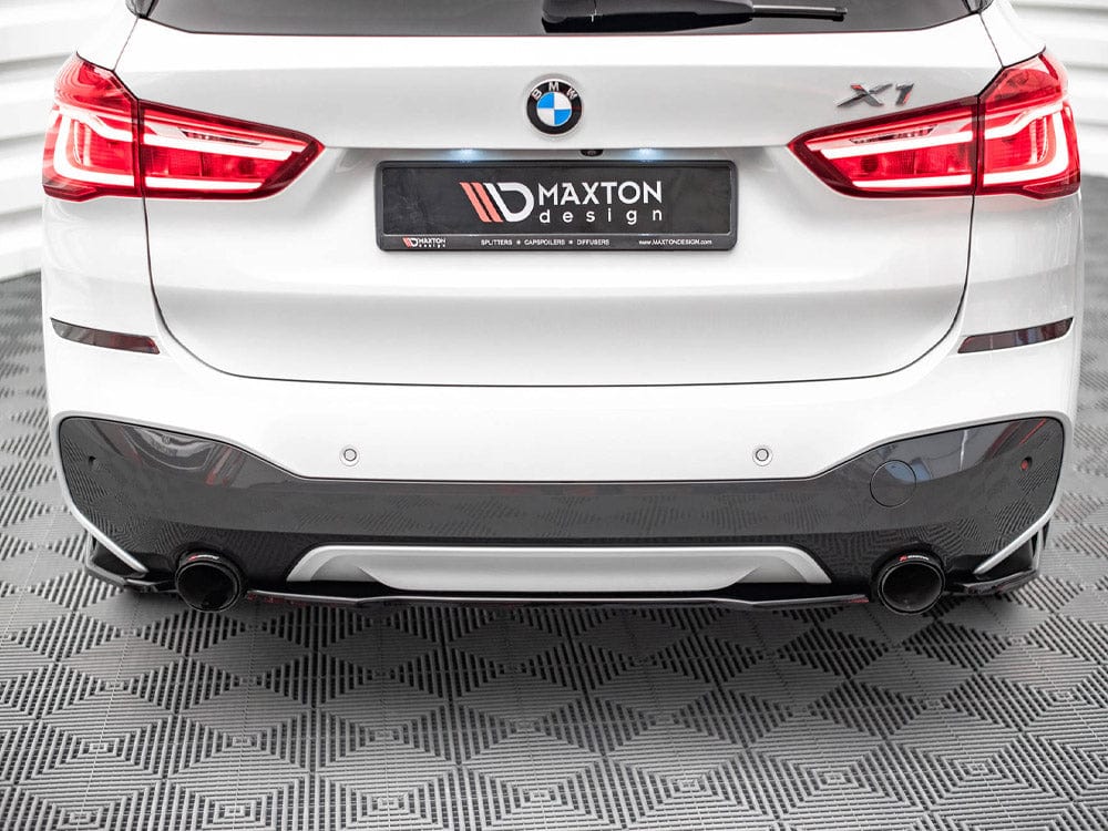 Maxton Design Central Rear Splitter BMW X1 M-Pack F48 2015-2019 Maxton Design SR