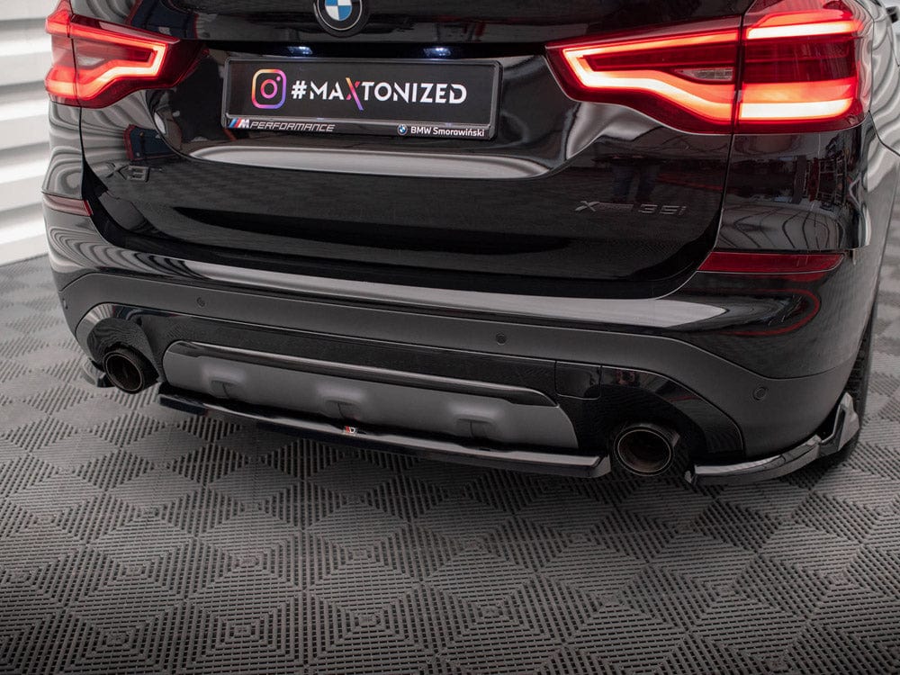 Maxton Design Central Rear Splitter BMW X3 G01 Maxton Design SR