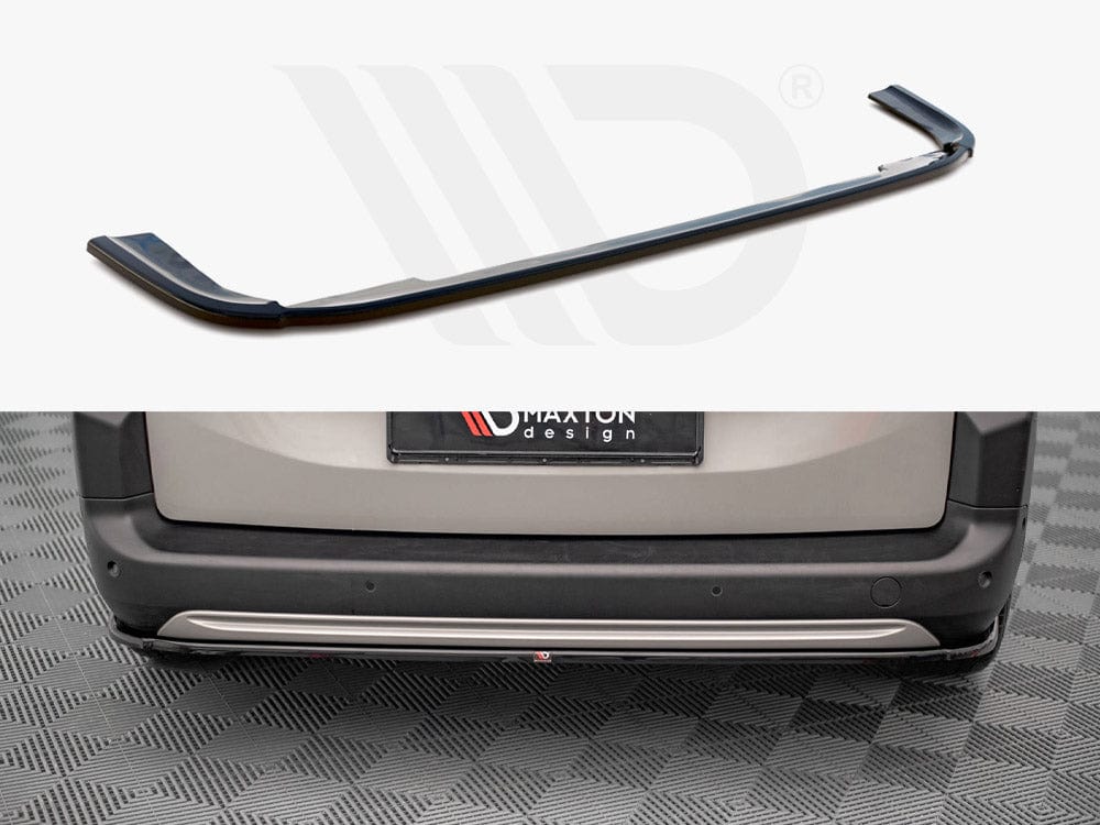 Maxton Design Central Rear Splitter Citroen Berlingo Mk3 Maxton Design SR