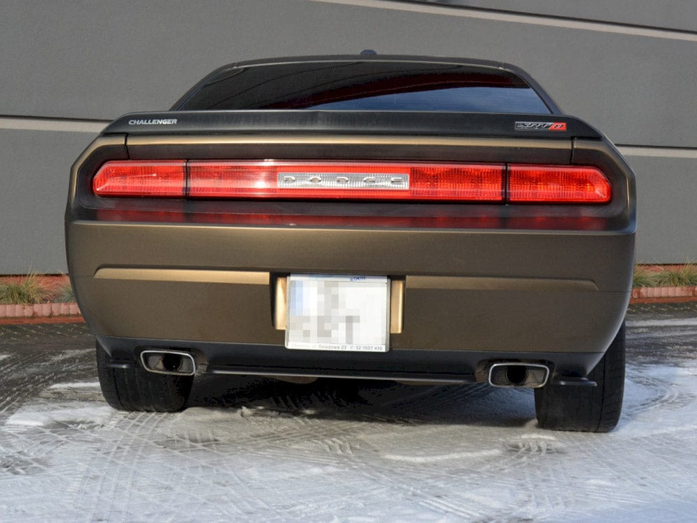 Maxton Design Central Rear Splitter Dodge Challenger Mk3 PHASE-1 SRT8 Coupe Maxton Design SR