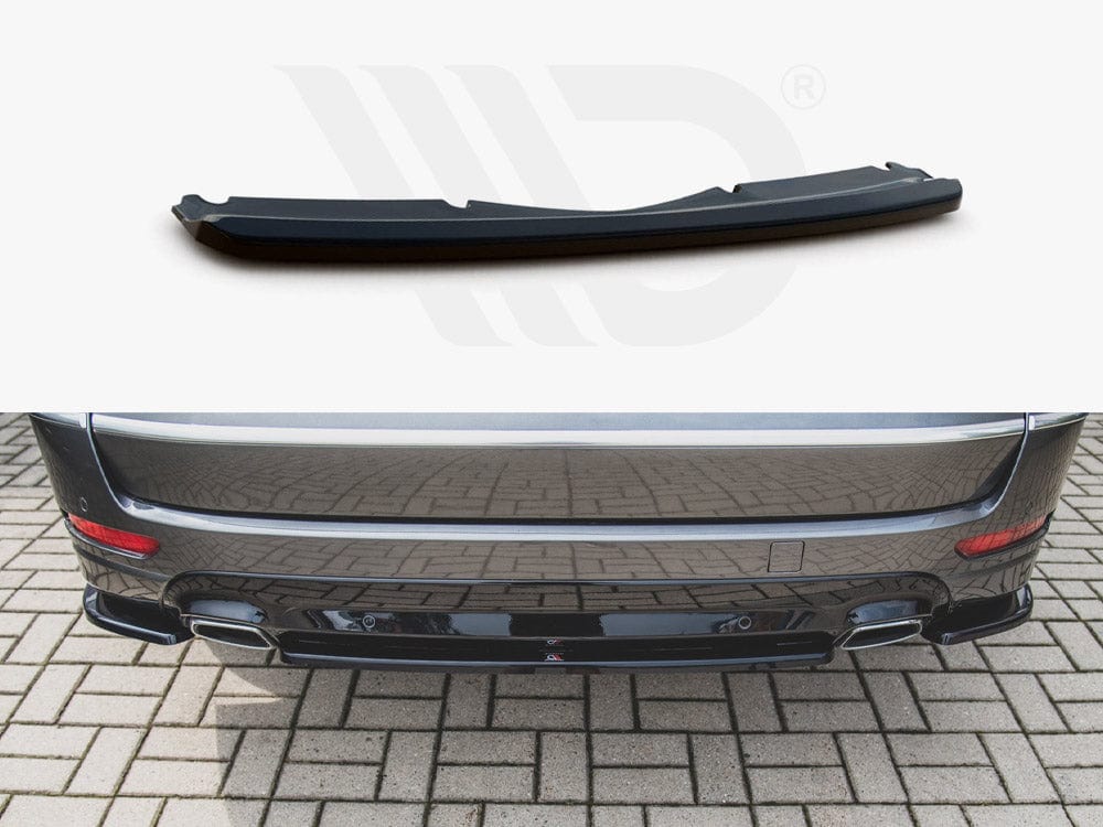 Maxton Design Central Rear Splitter Ford S-Max Vignale Mk2 Facelift 2019- Maxton Design SR