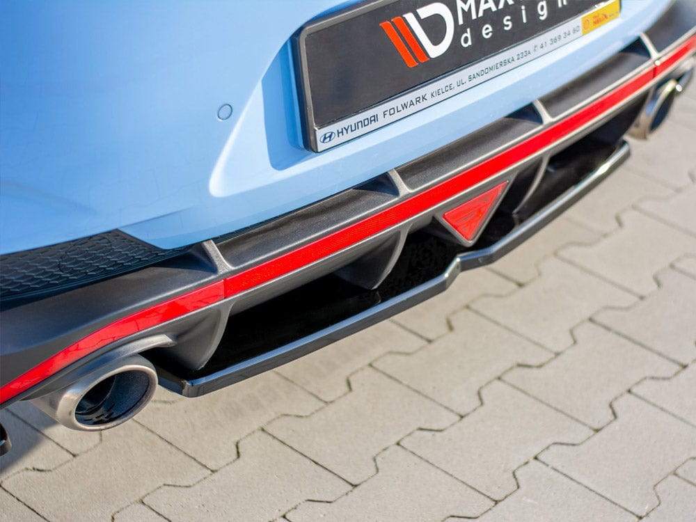 Maxton Design Central Rear Splitter Hyundai I30 Mk3 N Fastback Maxton Design SR