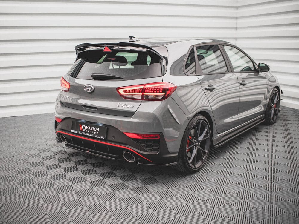 Maxton Design Central Rear Splitter Hyundai I30 N Hatchback Mk3 Facelift 2020- Maxton Design SR