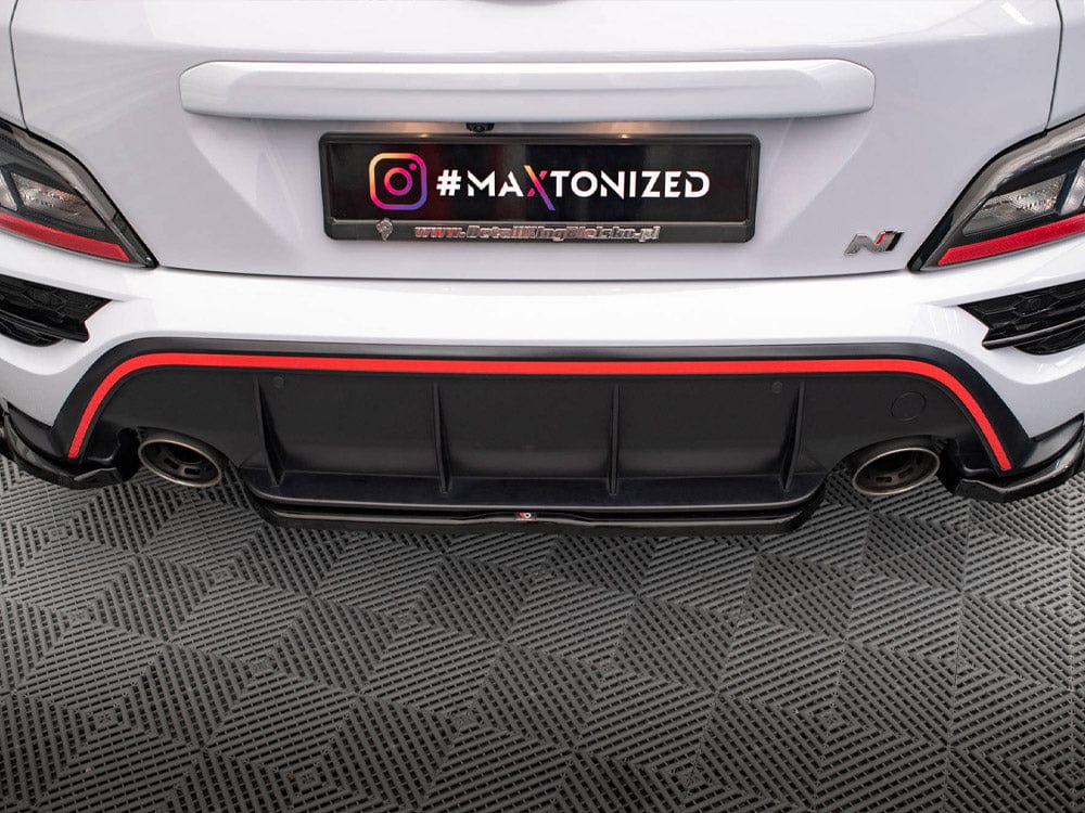 Maxton Design Central Rear Splitter Hyundai Kona N Mk1 Maxton Design SR
