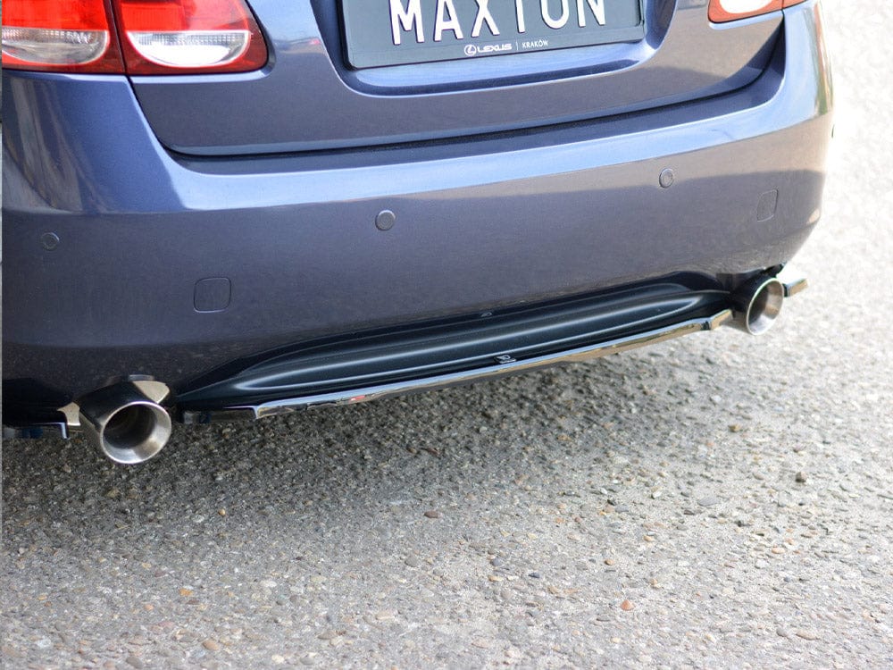 Maxton Design Central Rear Splitter Lexus GS Mk3 Maxton Design SR