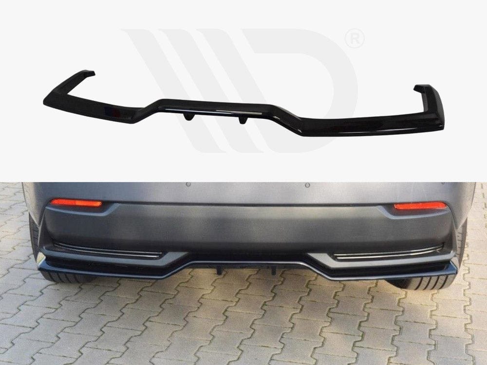 Maxton Design Central Rear Splitter Lexus NX MK1 H (With Vertical Bars) 2014-2017 Maxton Design SR