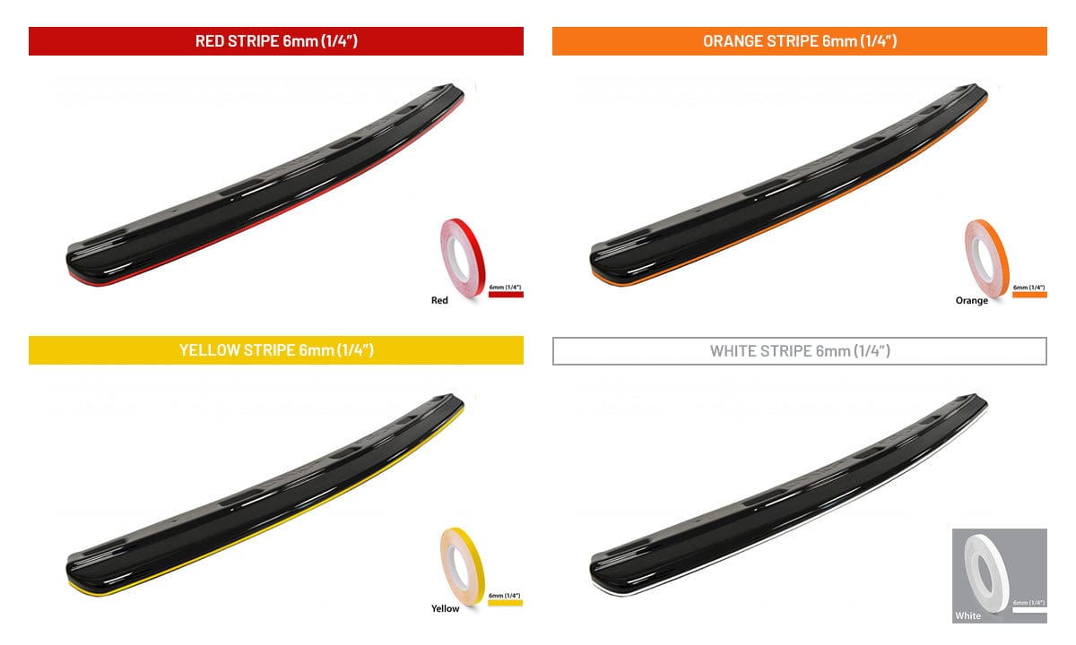 Maxton Design Central Rear Splitter Mazda 6 MK1 MPS 2006-2007 Maxton Design SR