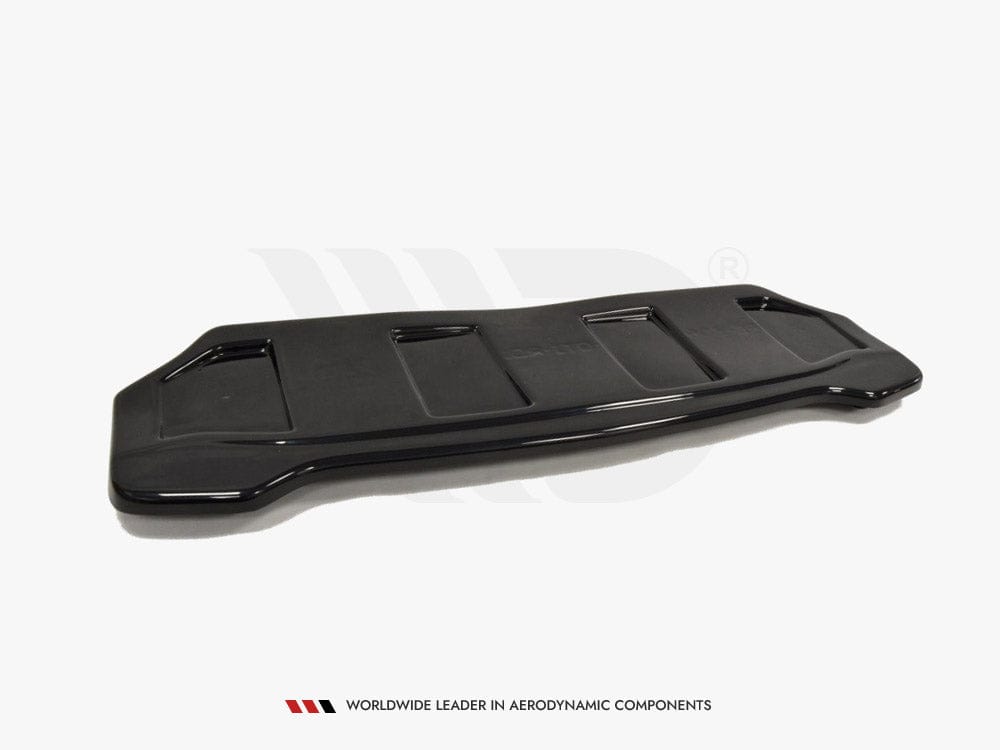 Maxton Design Central Rear Splitter Peugeot 308 II GTI (With Vertical Bars) Maxton Design SR