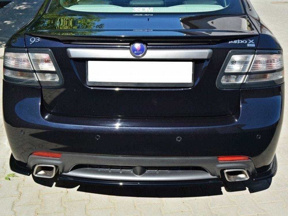 Maxton Design Central Rear Splitter SAAB 9-3 Turbo X 2007-2011 Maxton Design SR