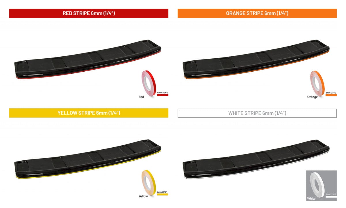 Maxton Design Central Rear Splitter Subaru WRX STI Maxton Design SR