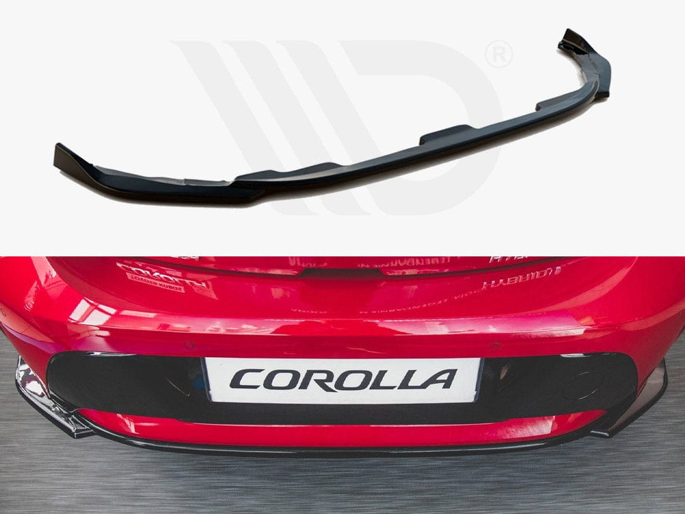 Maxton Design Central Rear Splitter Toyota Corolla MK12 Hatchback 2019- Maxton Design SR