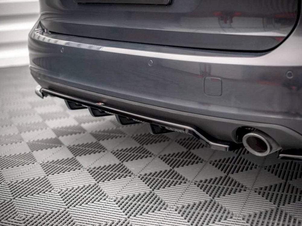 Maxton Design Central Rear Splitter V.1 (Vertical Bars) Volvo V90 Mk2 Maxton Design SR