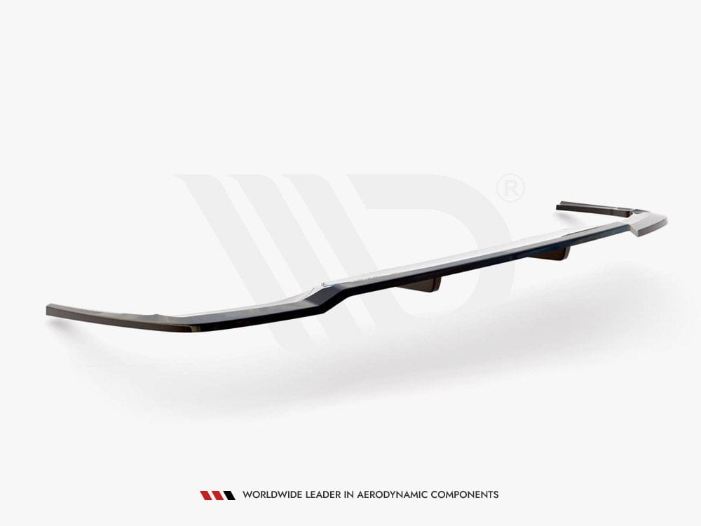Maxton Design Central Rear Splitter (Vertical Bars) Audi A4 S-Line B9 Facelift Maxton Design SR