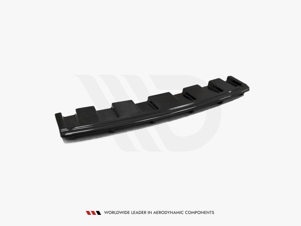 Maxton Design Central Rear Splitter  (Vertical Bars)  Audi S6 C7 Avant Maxton Design SR
