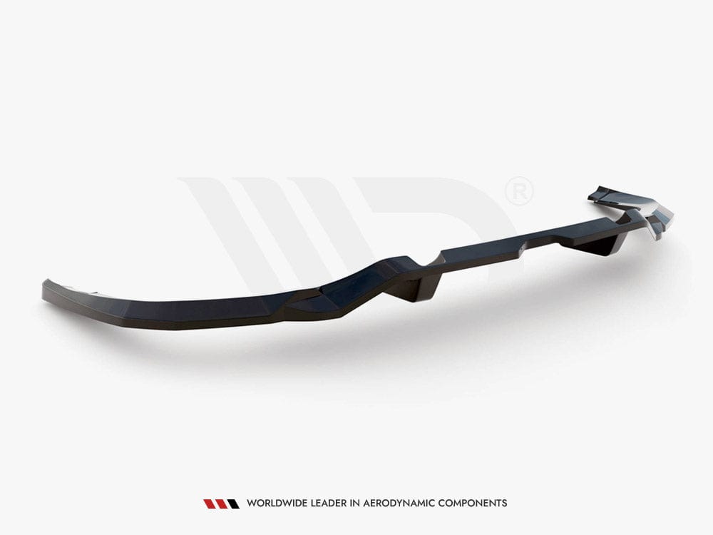 Maxton Design Central Rear Splitter (Vertical Bars) Audi SQ5 Sportback Mk2 Facelift Maxton Design SR