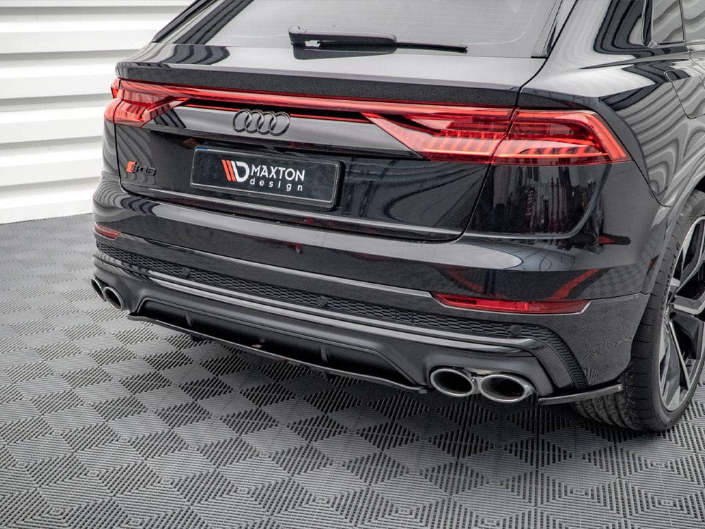 Maxton Design Central Rear Splitter (Vertical Bars) Audi SQ8 Mk1 Maxton Design SR
