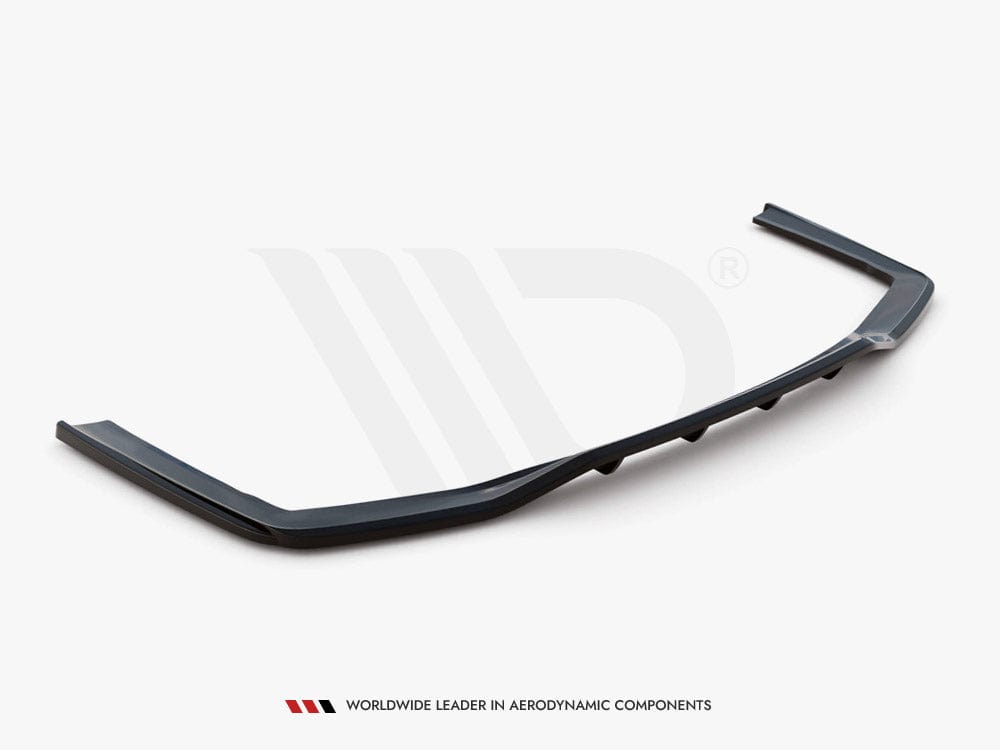 Maxton Design Central Rear Splitter (Vertical Bars) BMW 7 G11 M-Pack Facelift 2019- Maxton Design SR