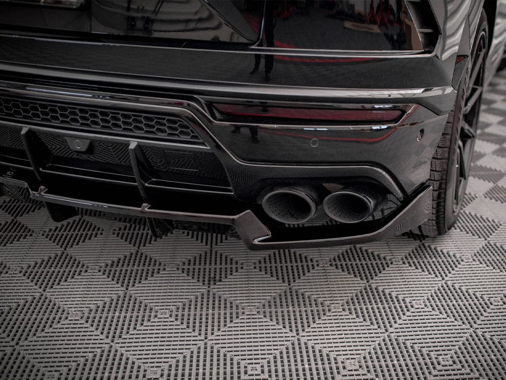 Maxton Design Central Rear Splitter (Vertical Bars) Lamborghini URUS MK1 Maxton Design SR