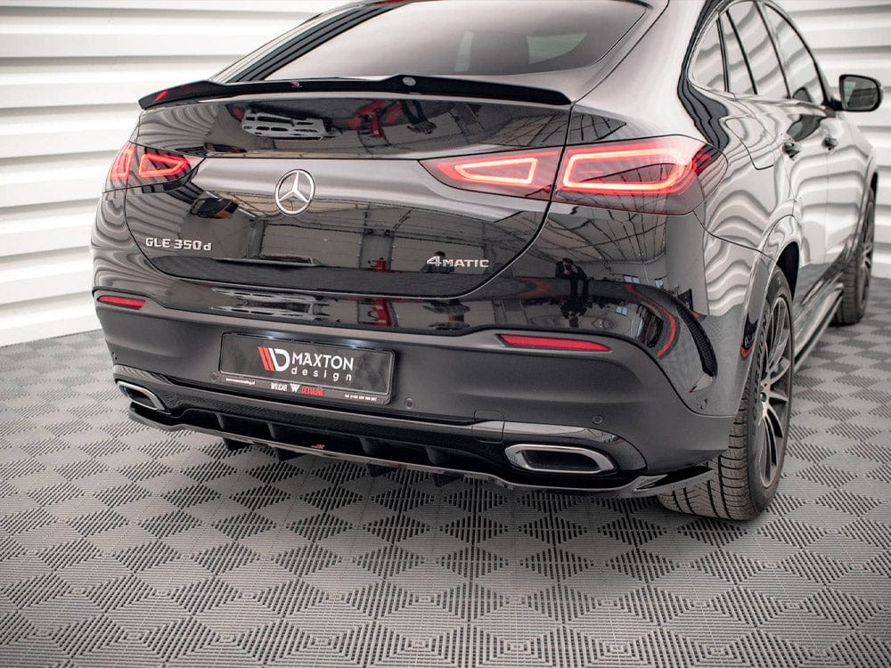 Maxton Design Central Rear Splitter (Vertical Bars) Mercedes GLE Coupe AMG Line C167 Maxton Design SR