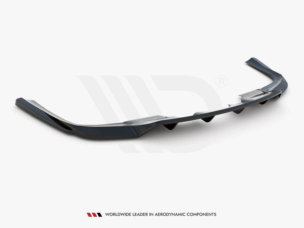 Maxton Design Central Rear Splitter (Vertical Bars) Mercedes GLS Amg-line X167 2019- Maxton Design SR