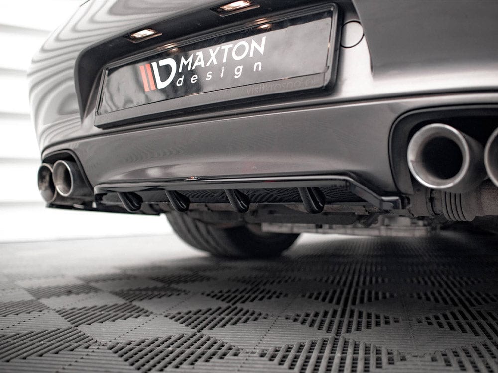 Maxton Design Central Rear Splitter (Vertical Bars) Porsche 911 Carrera / Carrera GTS 997 Facelift Maxton Design SR