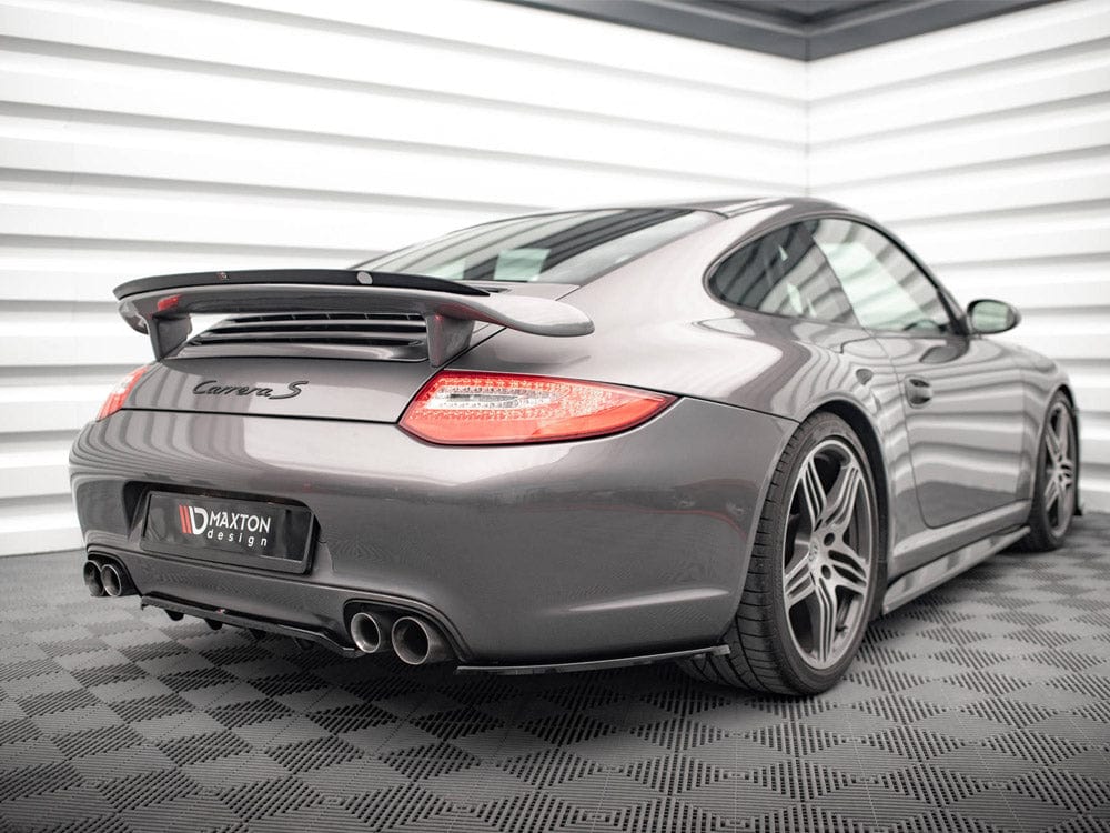 Maxton Design Central Rear Splitter (Vertical Bars) Porsche 911 Carrera / Carrera GTS 997 Facelift Maxton Design SR