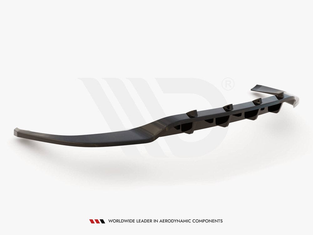 Maxton Design Central Rear Splitter (Vertical Bars) Porsche Panamera E-Hybrid 971 Maxton Design SR