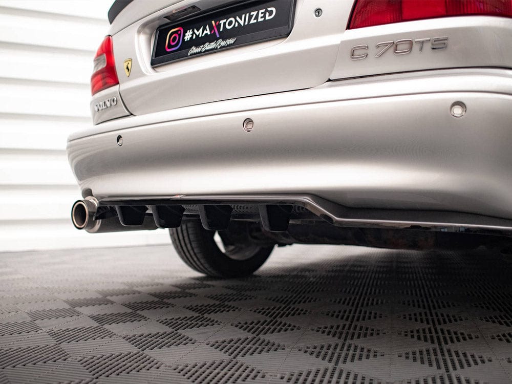 Maxton Design Central Rear Splitter (Vertical Bars) Volvo C70 Mk1 Maxton Design SR