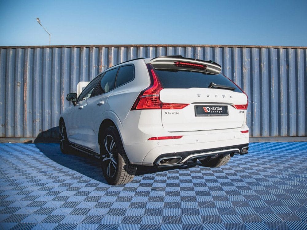 Maxton Design Central Rear Splitter (Vertical Bars) Volvo XC60 Mk2 R-Design Maxton Design SR