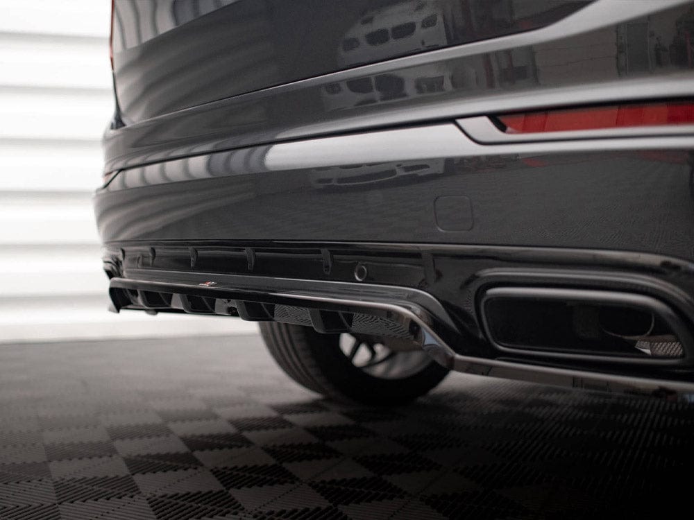 Maxton Design Central Rear Splitter (Vertical Bars) Volvo XC90 R-Design Mk2 Facelift Maxton Design SR