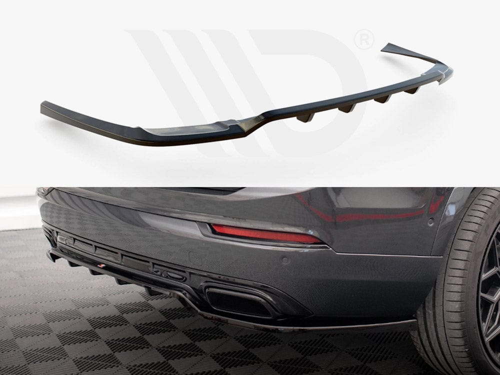 Maxton Design Central Rear Splitter (Vertical Bars) Volvo XC90 R-Design Mk2 Facelift Maxton Design SR