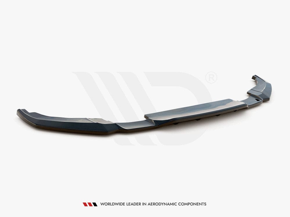 Maxton Design Central Rear Splitter (W/ Vertical Bars) Peugeot 2008 MK2 2019- Maxton Design SR