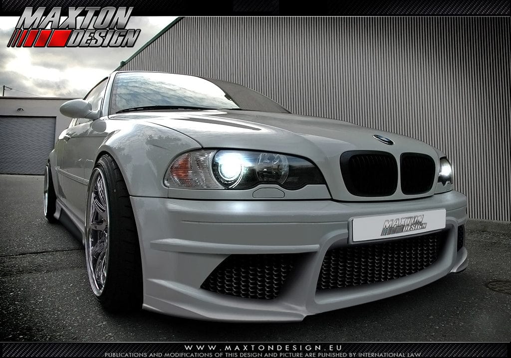 Maxton Design Front Bumper Bmw 3 E46 - 4 Door Saloon &lt; Generation V &gt; Maxton Design SR