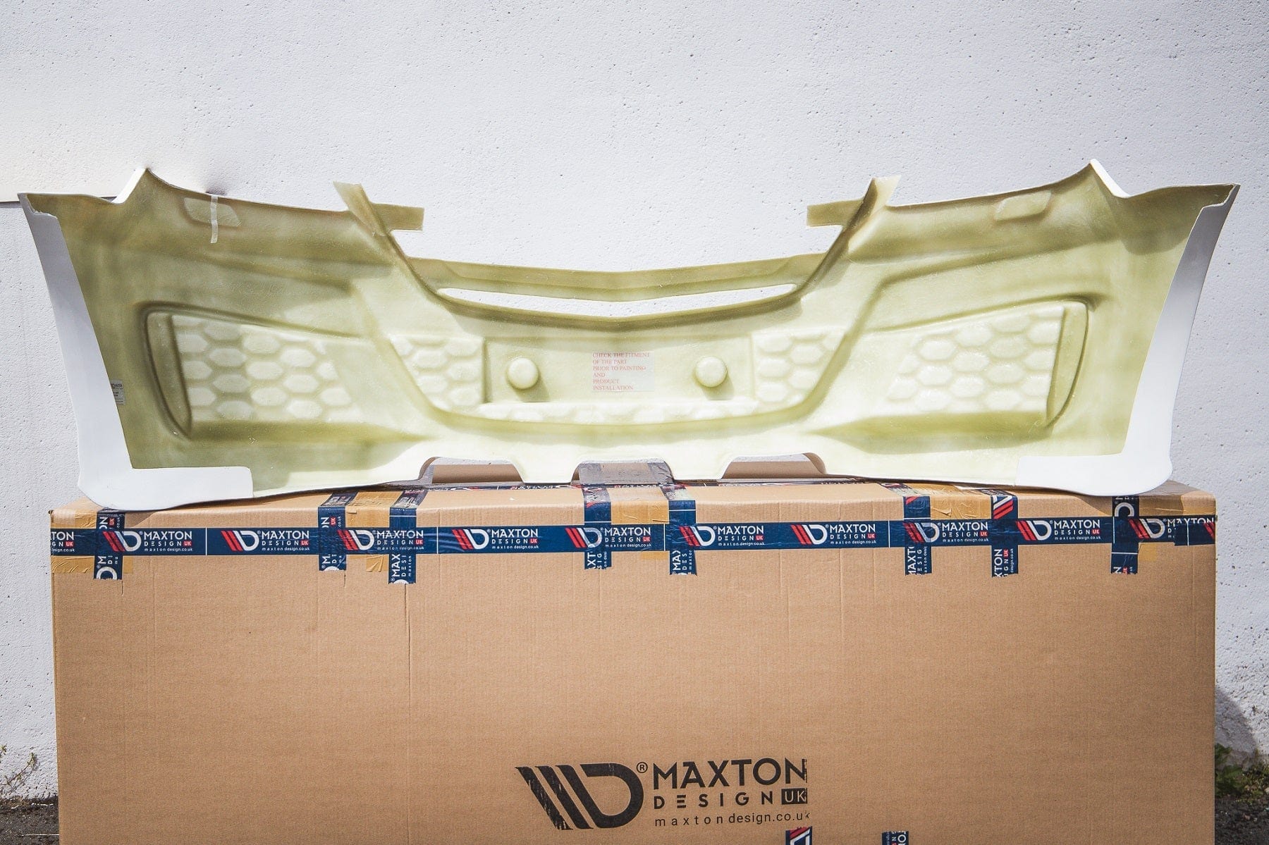 Maxton Design Front Bumper Mercedes Sprinter 2013-18 (+ Separate Grill Maxton Design SR