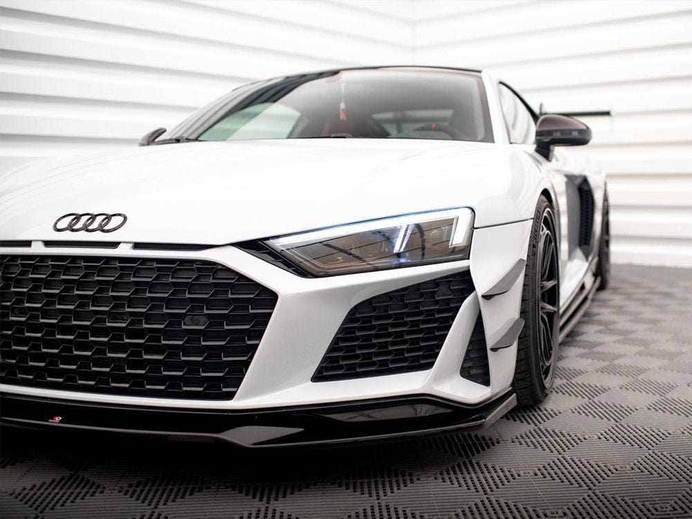 Maxton Design Front Bumper Wings (Canards) Audi R8 Mk2 Facelift Maxton Design SR