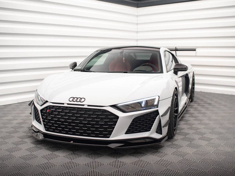 Maxton Design Front Bumper Wings (Canards) Audi R8 Mk2 Facelift Maxton Design SR