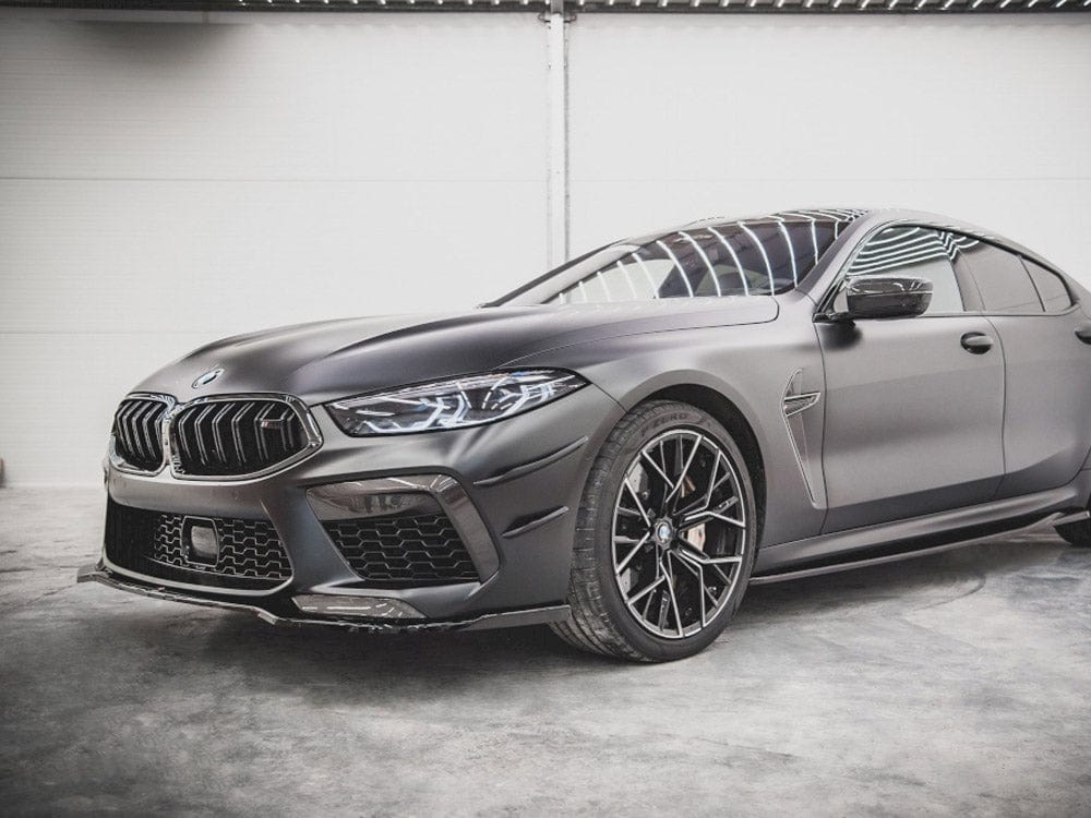 Maxton Design Front Bumper Wings (Canards) Bmw M8 GRAN Coupe F93 2019- Maxton Design SR