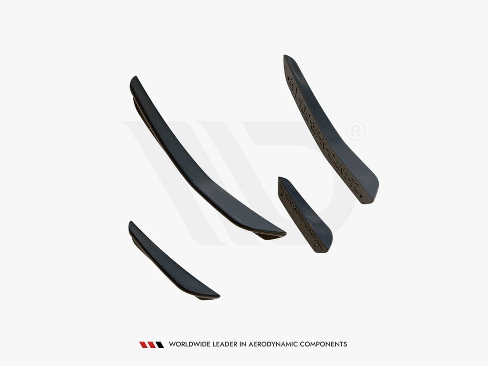 Maxton Design Front Bumper Wings (Canards) Hyundai I30 N Hatchback/fastback MK3 Facelift 2020- Maxton Design SR