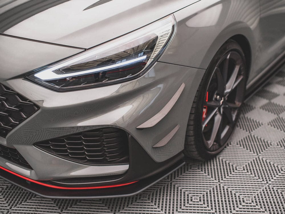 Maxton Design Front Bumper Wings (Canards) Hyundai I30 N Hatchback/fastback MK3 Facelift 2020- Maxton Design SR