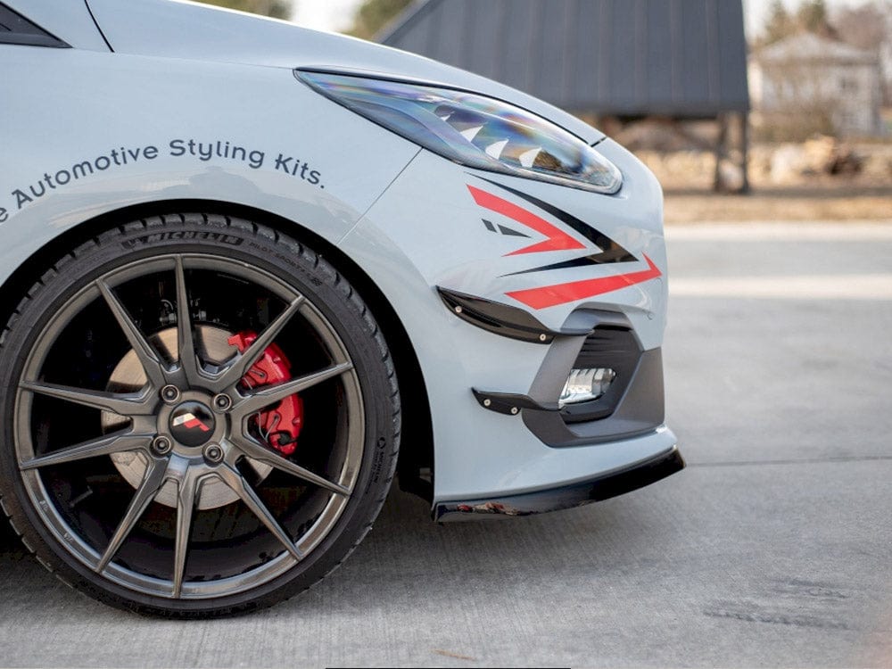 Maxton Design Front Bumper Wings (Canards) V.2 Ford Fiesta MK8 ST / St-line Maxton Design SR