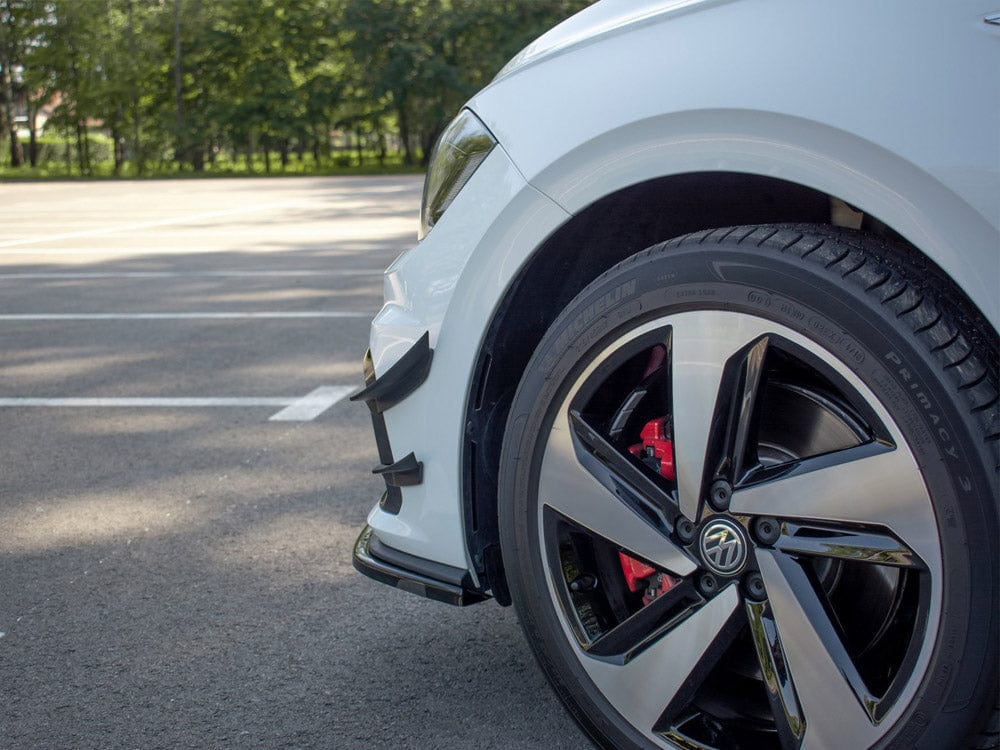 Maxton Design Front Bumper Wings (Canards) VW Polo MK6 GTI 2017-2021 Maxton Design SR