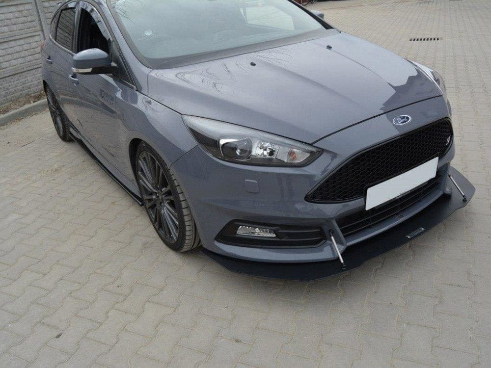 Maxton Design Front Racing Splitter Ford Focus ST MK3 Facelift Maxton Design SR