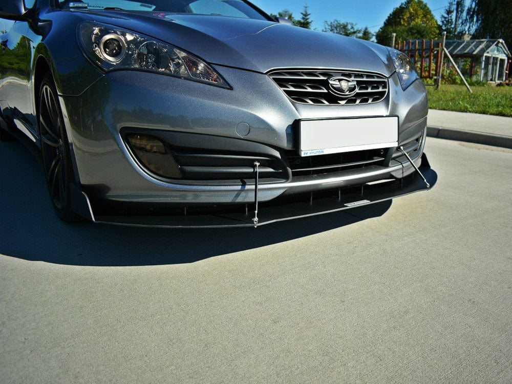 Maxton Design Front Racing Splitter Hyundai Genesis MK1 Coupe  2009-2012 Maxton Design SR