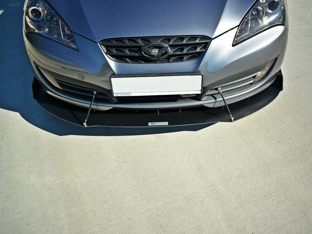 Maxton Design Front Racing Splitter Hyundai Genesis MK1 Coupe  2009-2012 Maxton Design SR