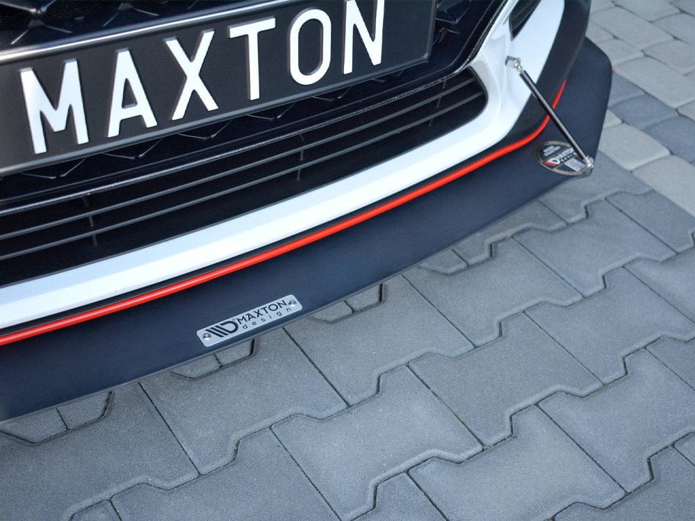 Maxton Design Front Racing Splitter Hyundai I30 MK3 N 2017-2020 Maxton Design SR