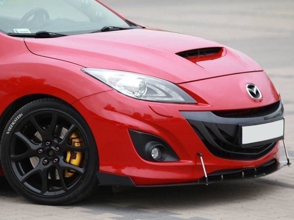 Maxton Design Front Racing Splitter Mazda 3 Mk2 MPS Maxton Design SR