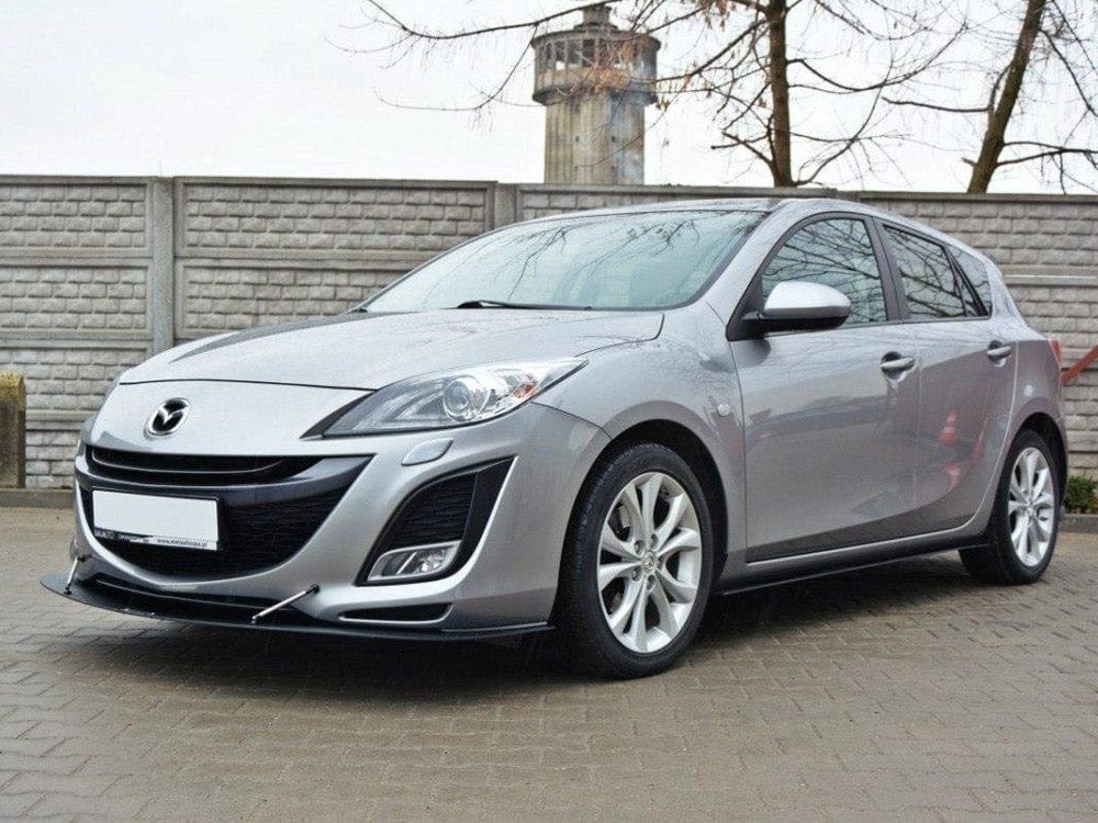 Maxton Design Front Racing Splitter Mazda 3 MK2 Sport (Preface) Maxton Design SR